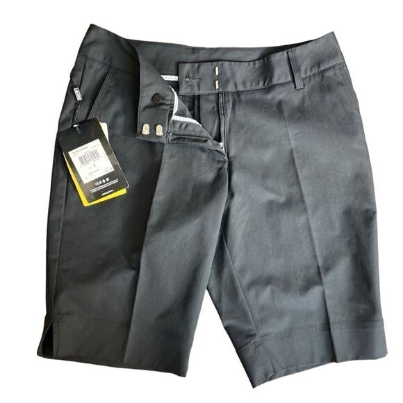 Adidas climalite athletic golf shorts black size 8 NWT - Picture 2 of 12